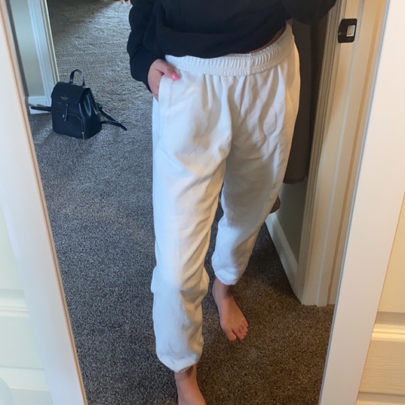 adidas Pants - White Adidas Joggers